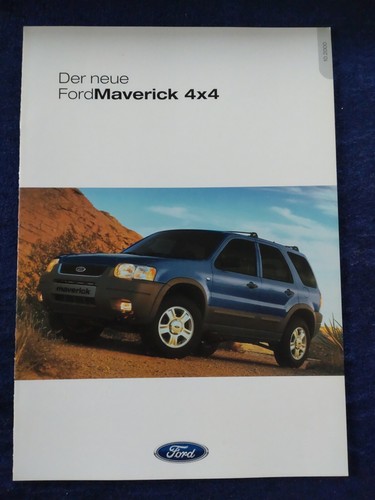 Ford maverick 4x4 brochure - ford,