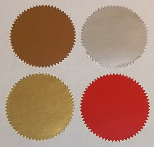 Red gold silver bronze - red,
