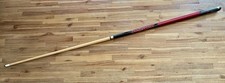 Vintage 1997 Black/Red BUDWEISER King Of Beers Pool Cue Stick Two Piece 19.5 Oz