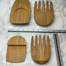 The Pampered Chef Bamboo Salad Servers