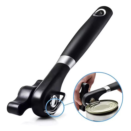 Safety tin can opener - tin,