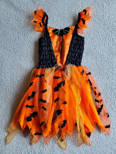 Girls halloween orange black - halloween,