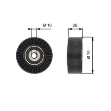 GATES T36393 V-Ribbed Belt