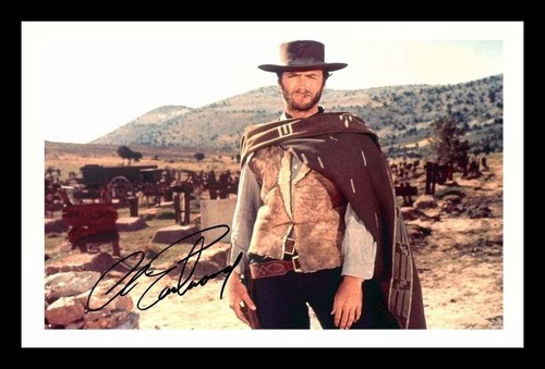 Clint eastwood autograph - eastwood,