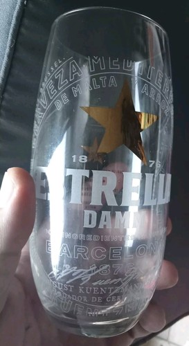 Estrella damm half pint beer - damm,