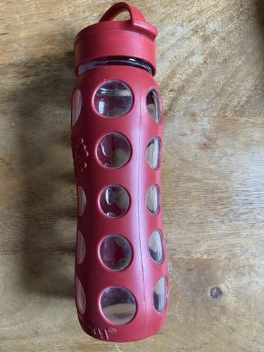 Lifefactory glass water bottle - glass,