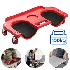 Red Mechanics Rolling Knee Pad
