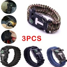3PCS Tactical Wrist Compass