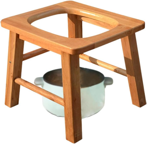 Wooden yoni steaming - wooden, seat