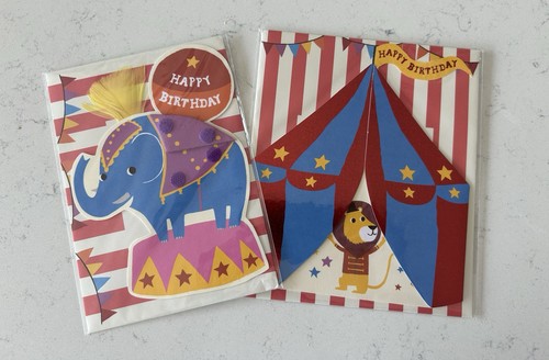 Two paperchase animal birthday - two,