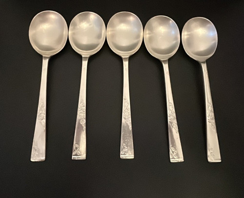Silver plate 18cm rose - 5,