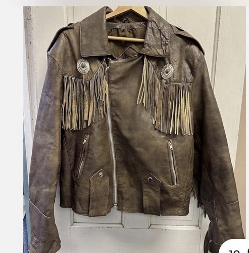 Sarah leather fringe - leather,