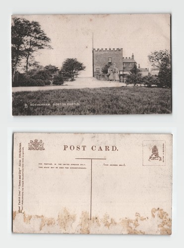 Postcard boston castle - -,