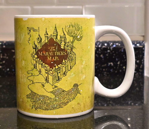 Harry potter marauders map - map, mug