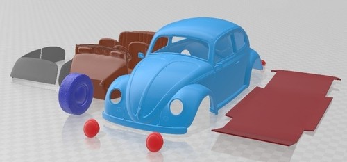 Volkswagen beetle 1950 - volkswagen,