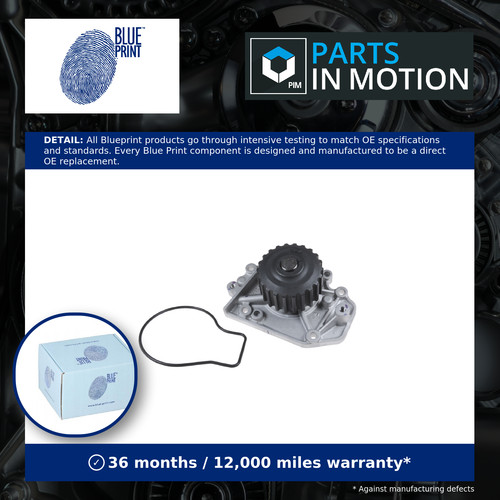 Water pump fits honda - fits, civic