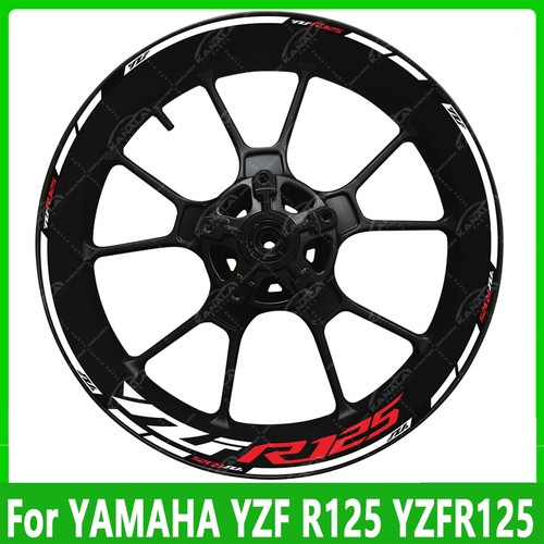 Motorcycle bike wheel - , decals