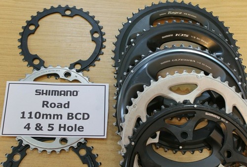 Shimano road chainrings 5 - chainrings, 4