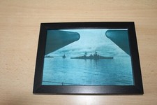 HMS HOOD ROYAL NAVY BATTLE CRUISER AT SCAPA FLOW FRAMED PICTURE
