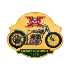 Vintage Style Metal Sign Super