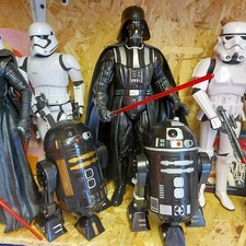 R2 D2   unique Black droid 