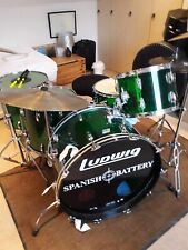 Ludwig Drum Kit Vistalite (Green)