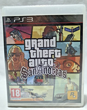 Grand Theft Auto: San Andreas Playstation 3 NEW Factory Sealed foil with defect