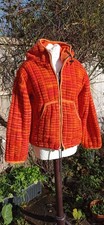 100% Wool Rainbow Jacket Made