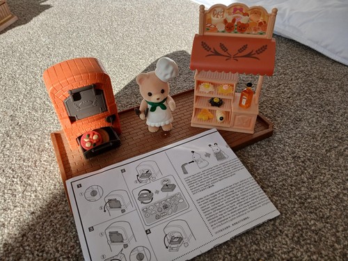 Sylvanian families pizza - sylvanian,