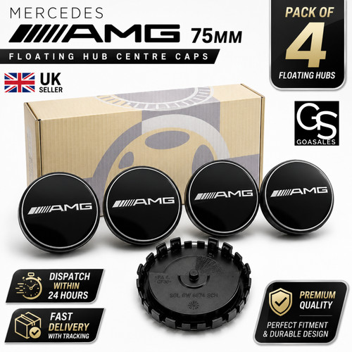 Mercedes 75mm floating amg - mercedes,
