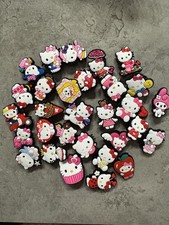 A Full Set of Crocs Charms Jibbitz Hello Kitty 30pcs Brand New Free Postage