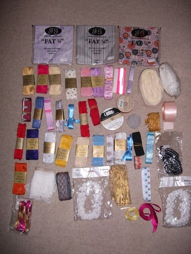 Pieces mixed ribbon lace - pieces,