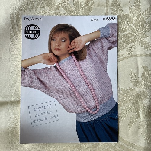 Sirdar knitting pattern 6853 - sirdar,