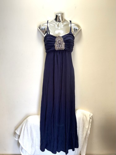 Monsoon navy embellished maxi - monsoon,