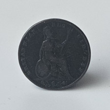 1854 Copper Half Penny