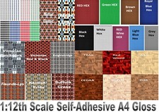 Dolls House Wallpaper Stick on