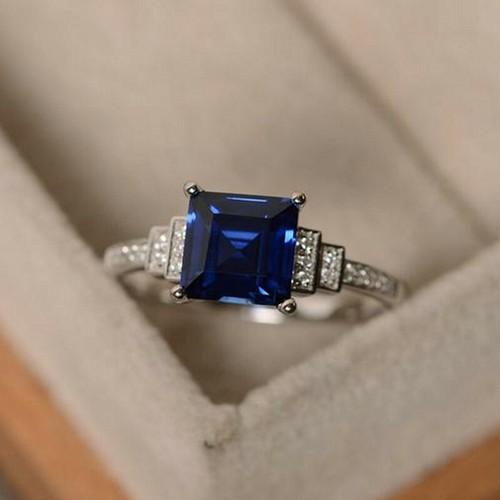 Princess cut cubic zircon - cubic,