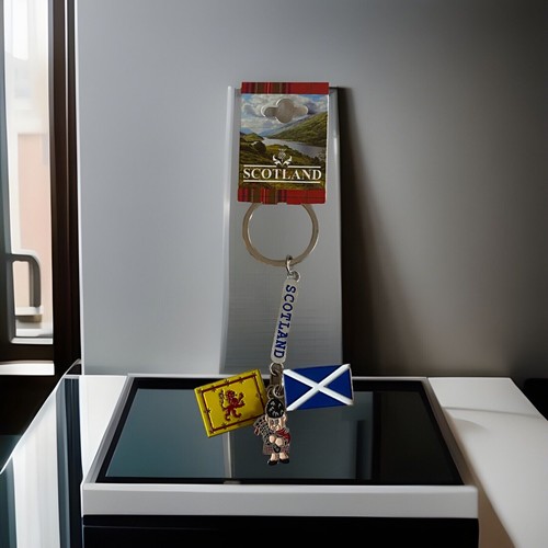 New scottish keyring - new,
