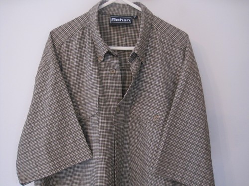 Rohan adventure check shirt - shirt, sz