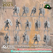 28mm Ligurian Warriors - Gaul