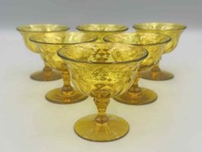 Set of Six Vintage Art Deco