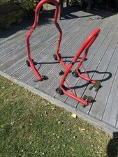 Front And Rear Motorcycle Paddock Stands