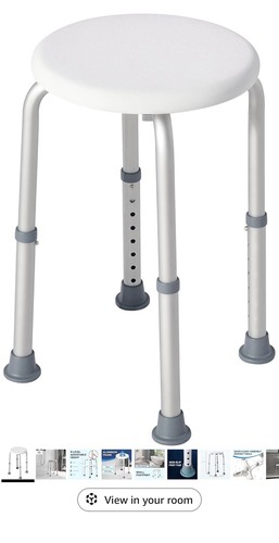 Shower chair adjustable height - chair,