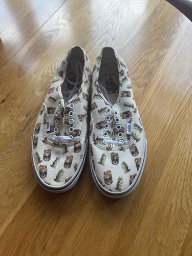 Vans men uk8 pineapple skull - pineapple,