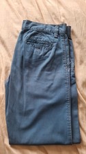 Mens Chino Jeans W34S Red