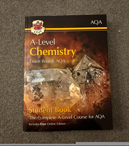 Cgp level chemistry - chemistry, aqa