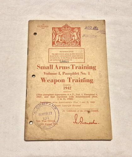 Ww2 british army small arms - british,