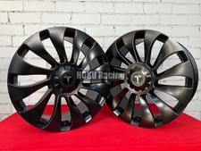 4X 18" 5X114.3 Uberturbine style black  alloy wheels rims fit for Tesla Model 3