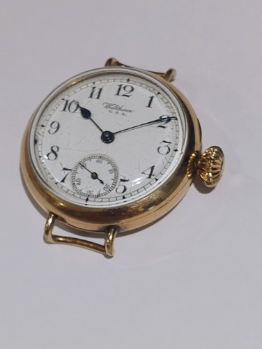 Waltham ww1 gold filled trench - filled,