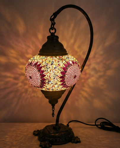 Turkish moroccan mosaic lamp - moroccan,